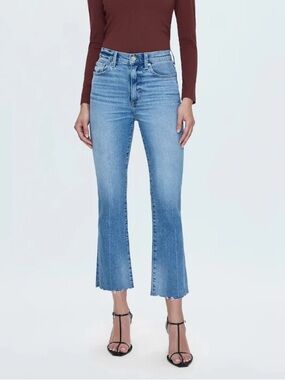 Pistola Lennon High Rise Crop Bootcut Jean in the City D wash Women’s 30